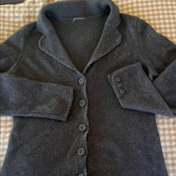 Ann Taylor Cashmere Wool Blend Cardigan - Picture 2 of 7
